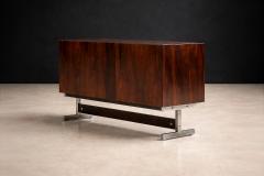 Sergio Rodrigues S rgio Rodrigues Dalmo Chest of Drawers in Rosewood and Chromed Steel Oca - 4525355