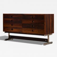 Sergio Rodrigues S rgio Rodrigues Dalmo Chest of Drawers in Rosewood and Chromed Steel Oca - 4538890