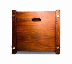 Sergio Rodrigues Sabara Trunk in Rosewood Sergio Rodrigues 1965s Lot 245A - 4356332