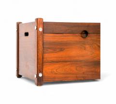 Sergio Rodrigues Sabara Trunk in Rosewood Sergio Rodrigues 1965s Lot 245A - 4356333