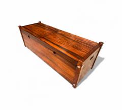 Sergio Rodrigues Sabara Trunk in Rosewood Sergio Rodrigues 1965s Lot 330A - 4372901