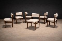 Sergio Rodrigues Sergio Rodrigues 1959 Eight Tiao chairs in Rosewood 2 armchairs 6 chairs  - 4557803