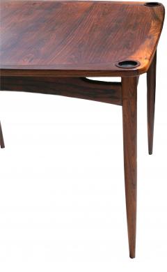 Sergio Rodrigues Sergio Rodrigues Brazilian Mesa Norma Rosewood Game Card Small Dining Table - 2686879