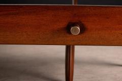 Sergio Rodrigues Sergio Rodrigues Burton Dining Table in Freij Polished Black Stone - 4525019