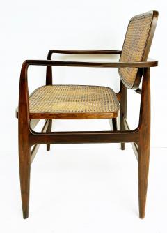 Sergio Rodrigues Sergio Rodrigues Jacaranda Caned Oscar Armchairs Brazil Pair - 4330458