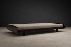 Sergio Rodrigues Sergio Rodrigues Rosewood Daybed in Taupe Boucle Brazil 1960s - 4526680