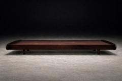 Sergio Rodrigues Sergio Rodrigues Rosewood Daybed in Taupe Boucle Brazil 1960s - 4526686