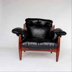 Sergio Rodrigues Sergio Rodrigues Sheriff Chair and Ottoman in Rosewood - 3155318