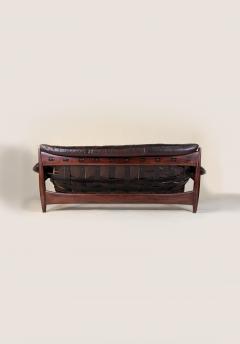 Sergio Rodrigues Sergio Rodrigues Sofa in Espresso Leather  - 4353700