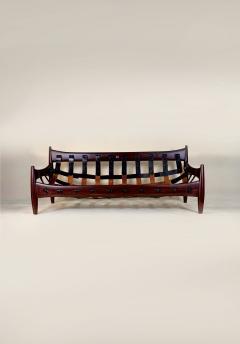 Sergio Rodrigues Sergio Rodrigues Sofa in Espresso Leather  - 4353701