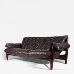 Sergio Rodrigues Sergio Rodrigues Sofa in Espresso Leather  - 4355086