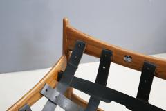 Sergio Rodrigues Sergio Rodrigues for Isa Bergamo Sheriff Lounge Chair and ottoman signed 1950s - 1508817