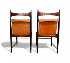 Sergio Rodrigues Set of 10 Tall Cantu Chairs in Rosewood Sergio Rodrigues 1960s Lot 231B - 4302162