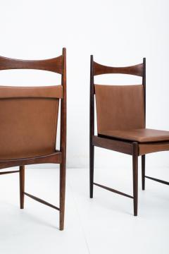 Sergio Rodrigues Set of 5 Mid Century Modern Cantu Alta Chairs by Sergio Rodrigues Brazil 1960s - 4232318