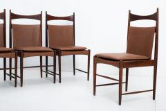 Sergio Rodrigues Set of 5 Mid Century Modern Cantu Alta Chairs by Sergio Rodrigues Brazil 1960s - 4232326