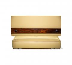 Sergio Rodrigues Set of 6 of Marco Chairs in Rosewood Leather Sergio Rodrigues 1960s - 4431853