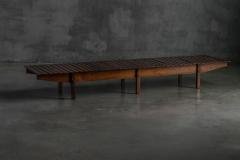Sergio Rodrigues Slatted Mucki Bench by Sergio Rodrigues Brazil 1960s - 4606756