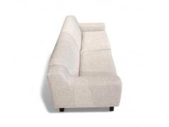 Sergio Rodrigues Sofa Caola in Rosewood Grey Boucle Sergio Rodrigues 1960 Lot 53A - 4215491