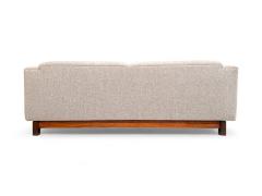 Sergio Rodrigues Sofa Caola in Rosewood Grey Boucle Sergio Rodrigues 1960 Lot 53A - 4215495
