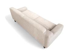 Sergio Rodrigues Sofa Caola in Rosewood Grey Boucle Sergio Rodrigues 1960 Lot 53A - 4215497