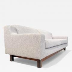 Sergio Rodrigues Sofa Caola in Rosewood Grey Boucle Sergio Rodrigues 1960 Lot 53A - 4269408
