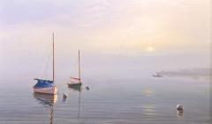 Sergio Roffo Moored in the Mist - 3631095