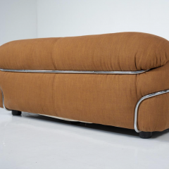 Sesann Sofa by Gianfranco Frattini for Cassina New Upholstery Italy 1970s - 4426249