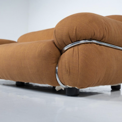 Sesann Sofa by Gianfranco Frattini for Cassina New Upholstery Italy 1970s - 4426250