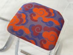 Set 3 Lucite and Chrome Barstools by Luigi Bardini for Miniforms Italy 1970 - 4310310
