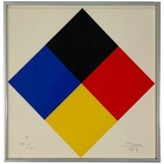 Set 3 Silkscreens from 7 Scurious Portfolio Signed Max Bill numbered 54 100 - 4514637