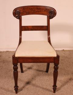 Set Of 10 Early 19 Century Mahogany Chairs - 3839392