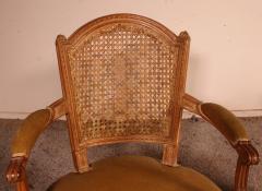 Set Of 6 Chairs And Two Louis XVI Armchairs 18th Century - 2419994