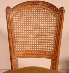 Set Of 6 Chairs And Two Louis XVI Armchairs 18th Century - 2419997