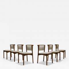 Set Of 6 Dining Chairs In Ashwood Italy 1960s - 3713096