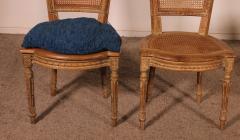 Set Of 8 Directoire Period Oak Chairs - 3933737