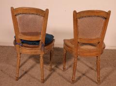 Set Of 8 Directoire Period Oak Chairs - 3933740