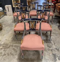 Set Of 8 Venetian Dining Chairs 1920 - 1512966
