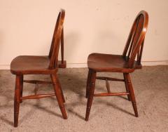 Set Of 8 Windsor Chairs 19th Century england - 2303148