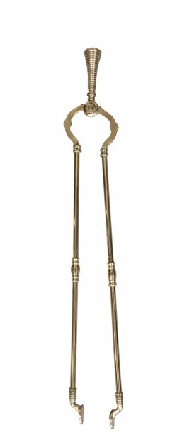 Set Of Aesthetic Movement Brass Fire tools And Stand - 4507079