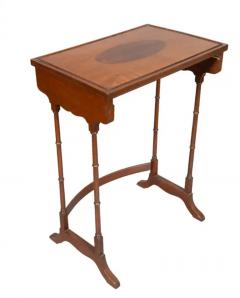 Set Of Edwardian Satinwood And Mahogany Quartetto Tables - 4152769