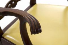 Set Of Eight Chippendale Style Mahogany Dining Chairs 20th Century - 707876