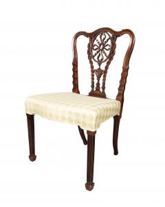 Set Of Eight Fine George III Mahogany Dining Chairs - 4474411