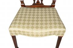 Set Of Eight Fine George III Mahogany Dining Chairs - 4474427