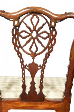 Set Of Eight Fine George III Mahogany Dining Chairs - 4474436