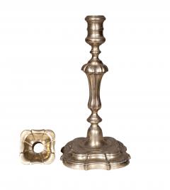 Set Of Eight George III Paktong Candlesticks - 4723214
