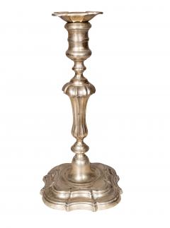 Set Of Eight George III Paktong Candlesticks - 4723221