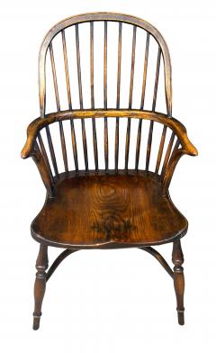 Set Of Eight Oak Windsor Armchairs - 4614989