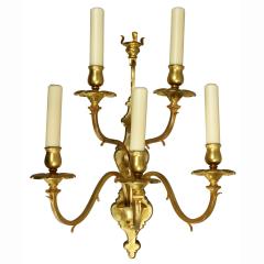 Set Of Four Caldwell And Company Gilt Bronze Wall Sconces - 3803002