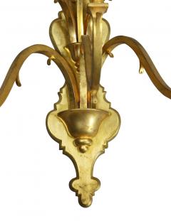 Set Of Four Caldwell And Company Gilt Bronze Wall Sconces - 3803006