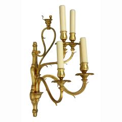 Set Of Four Caldwell And Company Gilt Bronze Wall Sconces - 3803007
